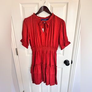Burnt Orange dress from Francesca’s
